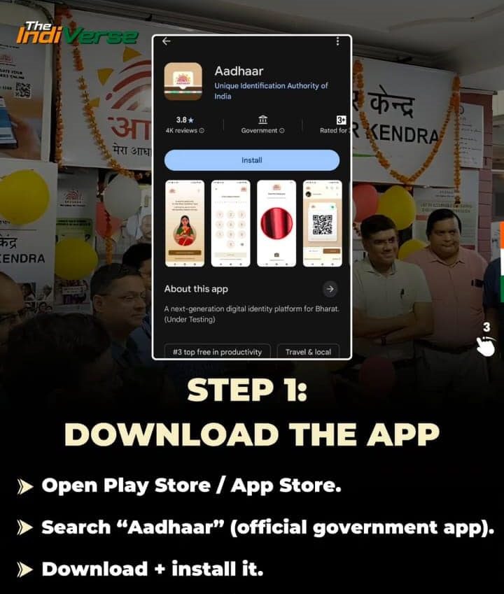Install the Official Aadhaar Apps