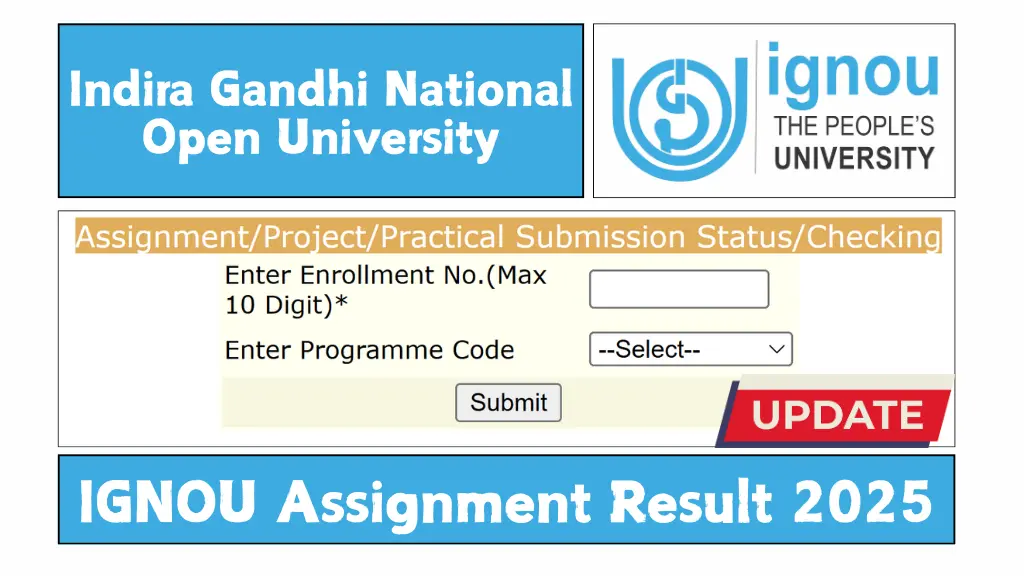 IGNOU Assignment Result 2025